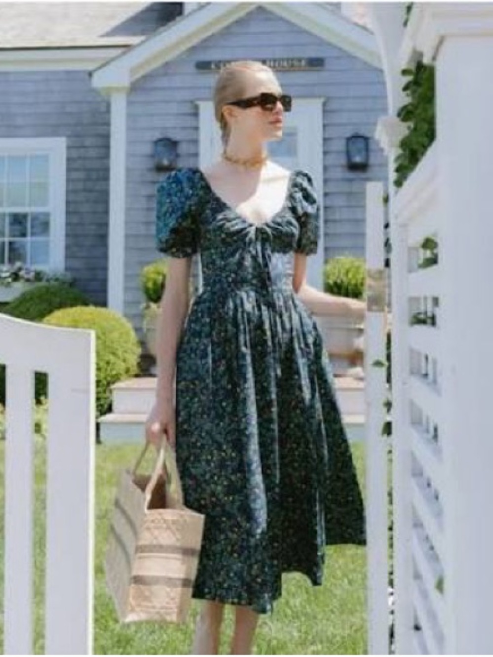 Hill House Ophelia Midnight Garden Dress